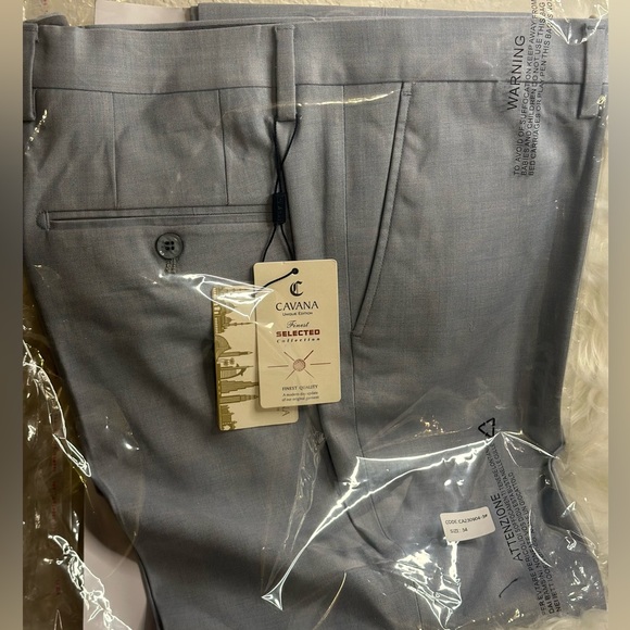 Men's Dress Pants-Slim Fit-Cavana - Picture 5 of 5